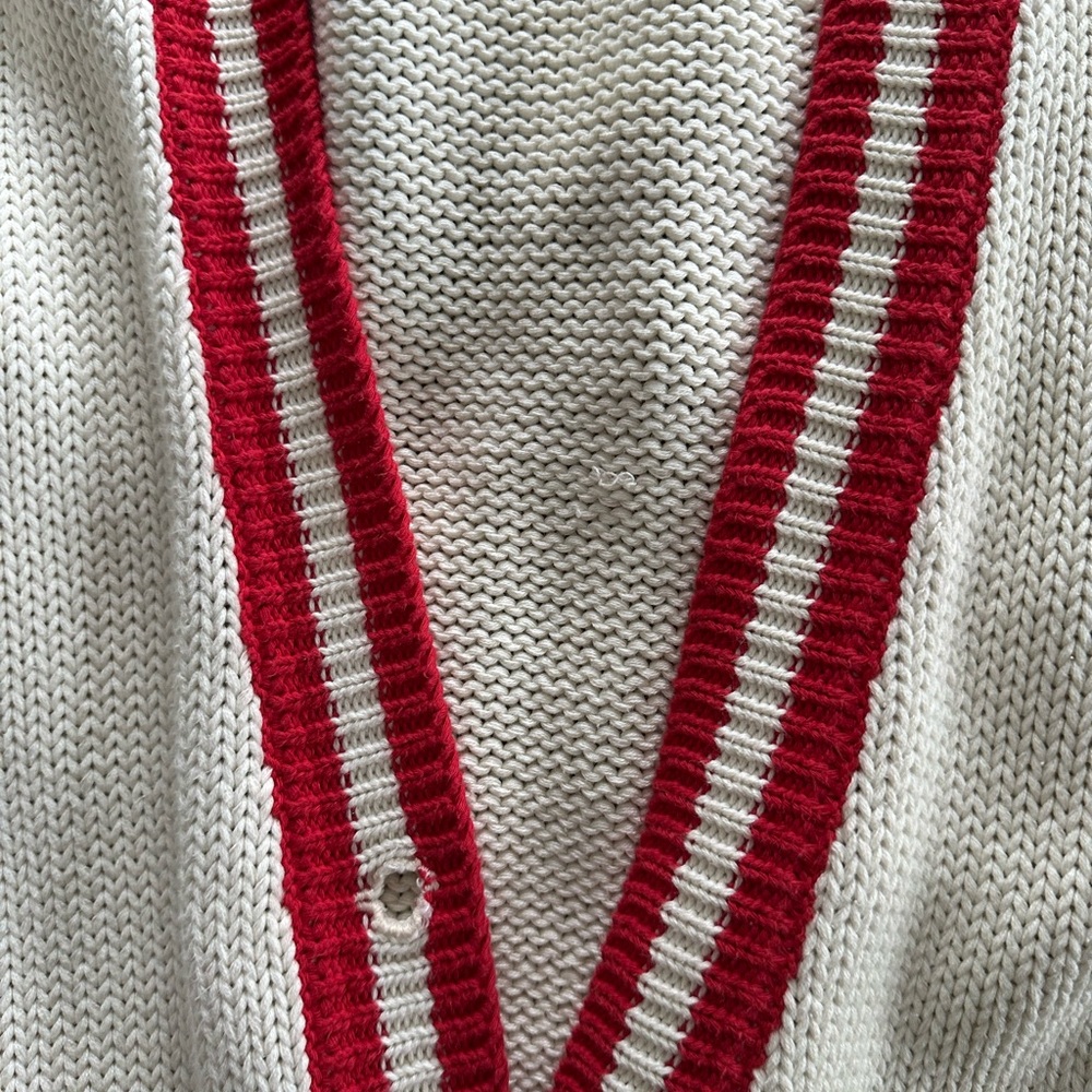J. Magoni Design Studio Cardigan – Made in France – Size S – 100% Cotton ✨❤️🔥 - Picture 11 of 11